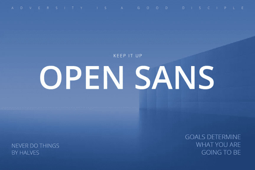 Open Sans Font