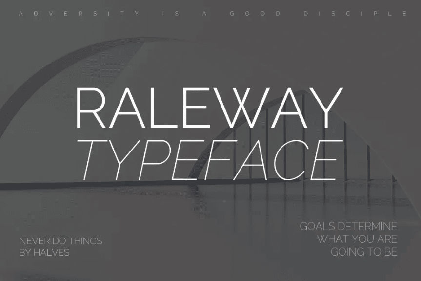 Raleway Font