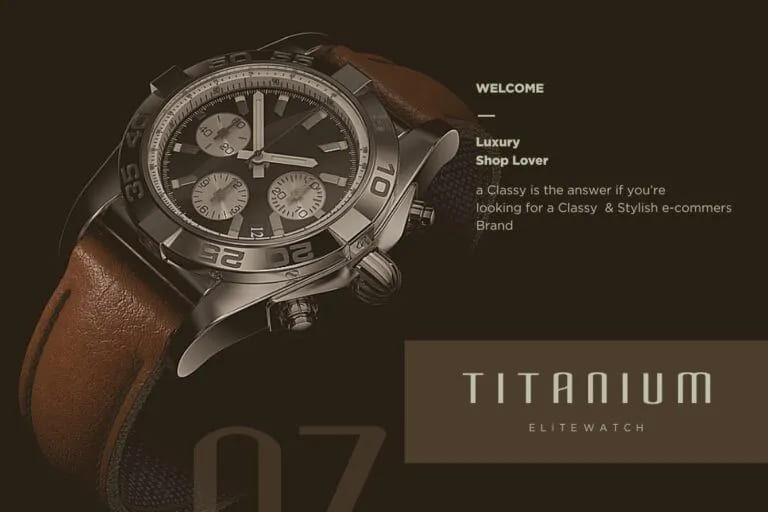 Clean minimalist sans serif preview