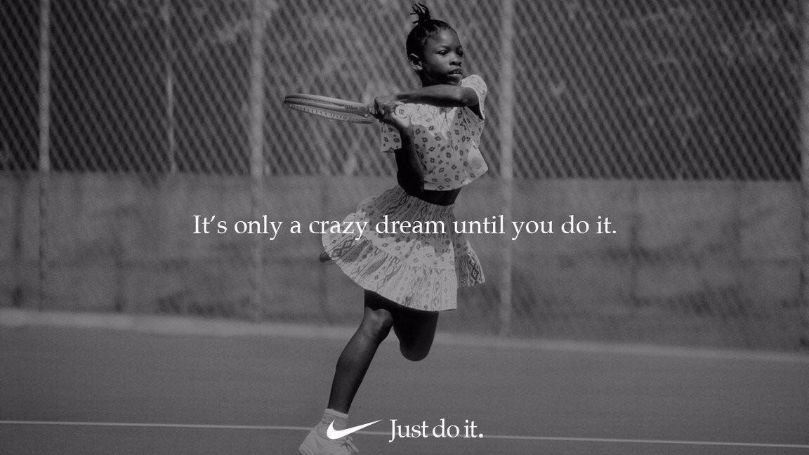 Nike Just do it campaign