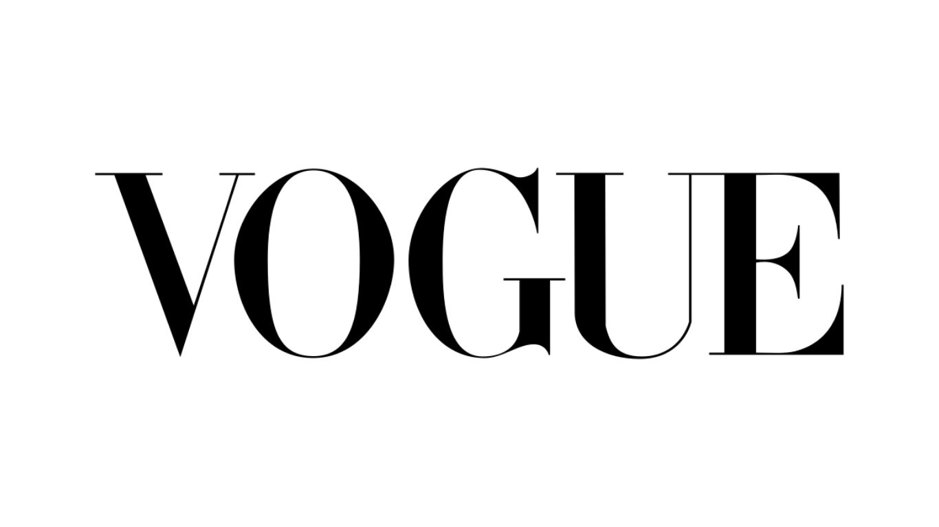 Vogue logo using High-contrast serif