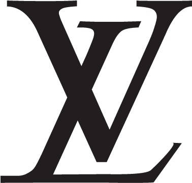 LV as an example of a brand using a lettermark logo