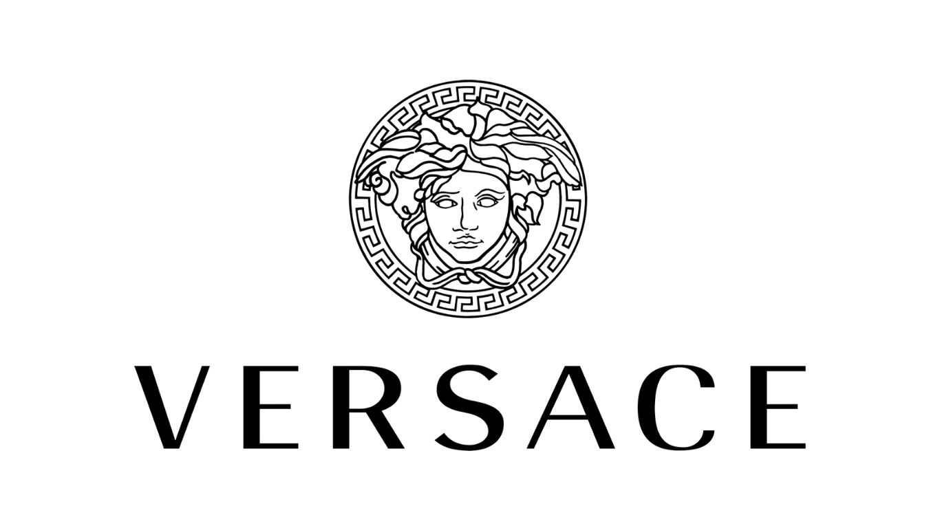 Versace-logo using Icon + Lettering Combination