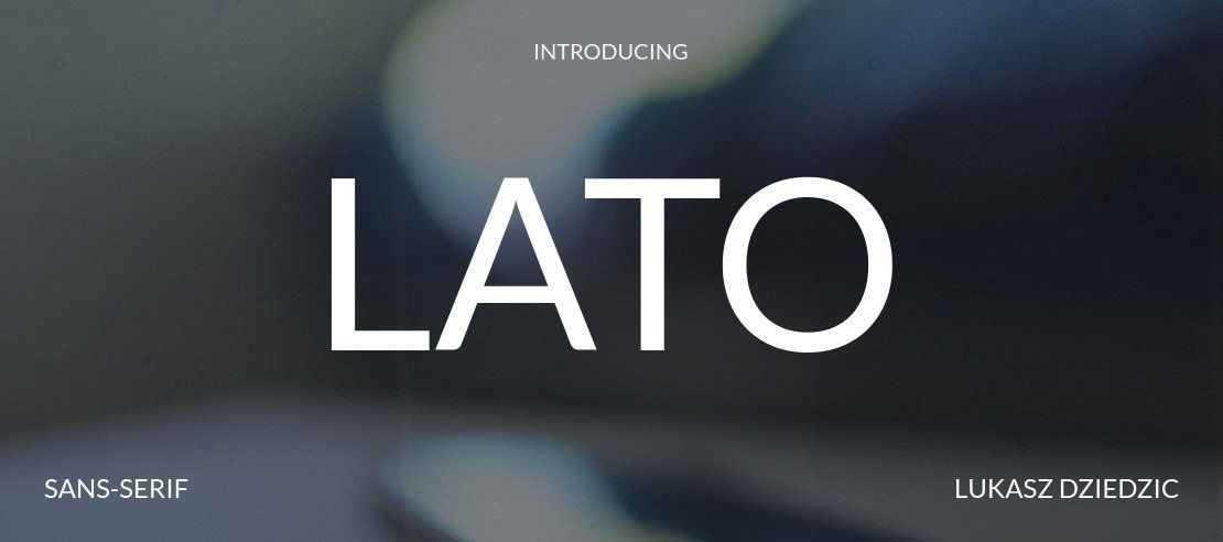 Lato Font