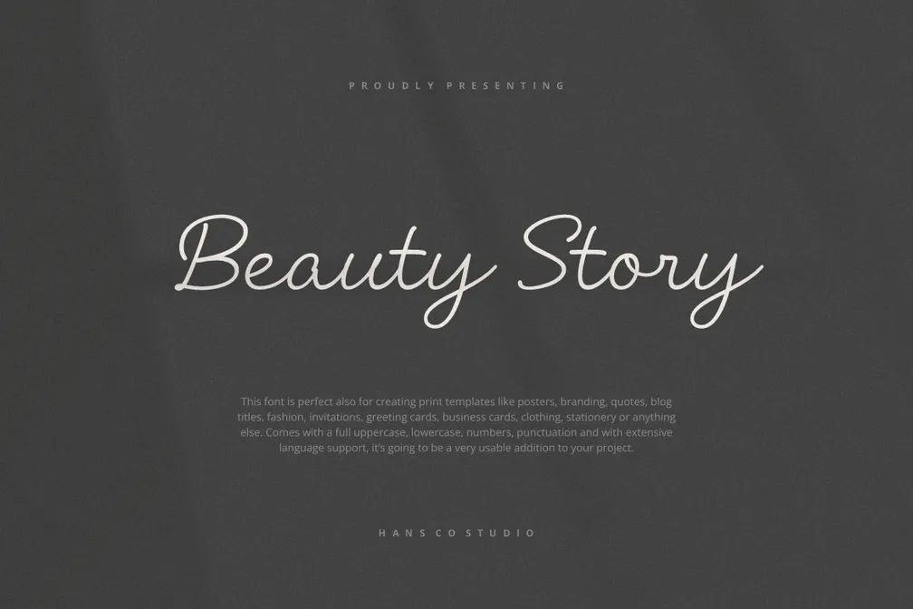 10. Beauty Story