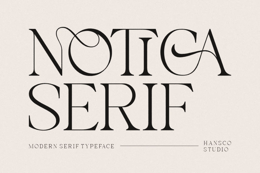 17. Notica Serif