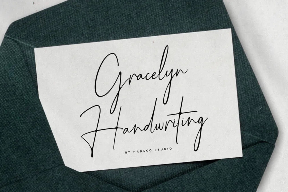 27. Gracelyn Handwriting