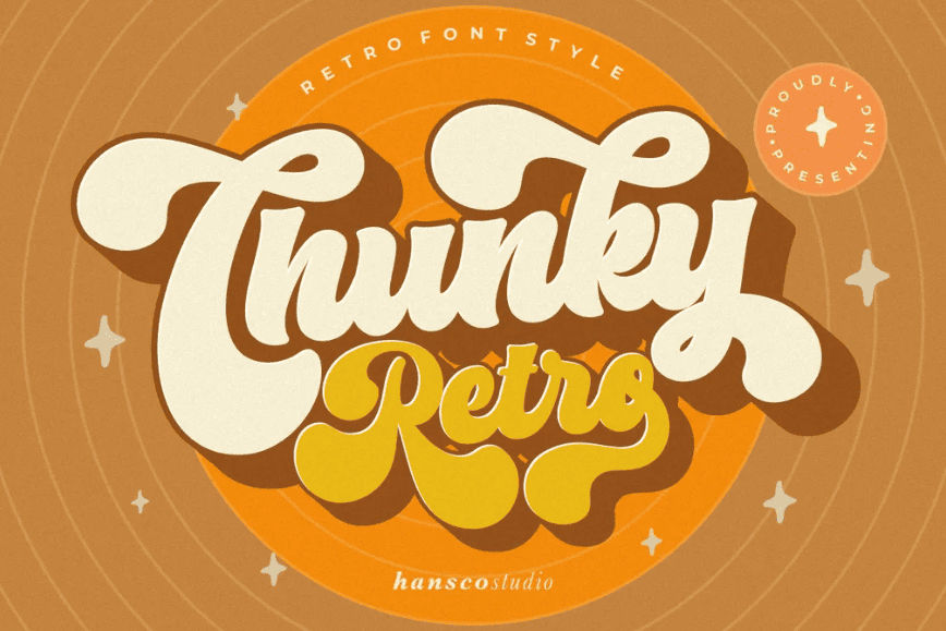 28. Chunky Retro