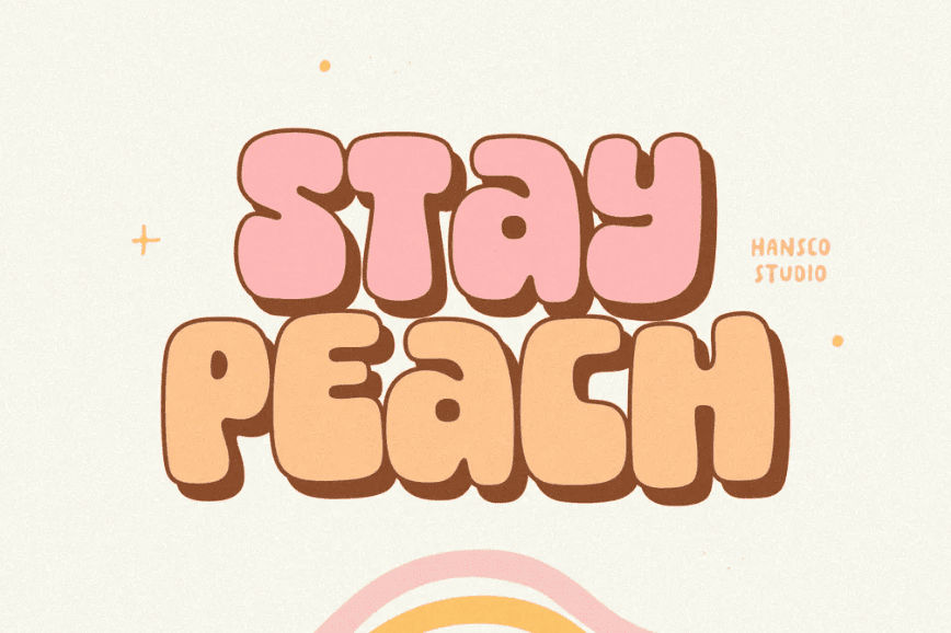 50. Stay Peach