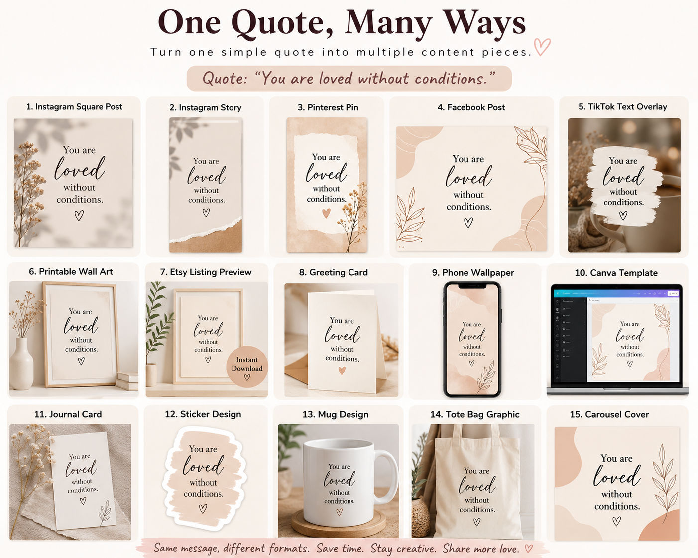 Quotes Unconditional Love For Social Media Posts 2