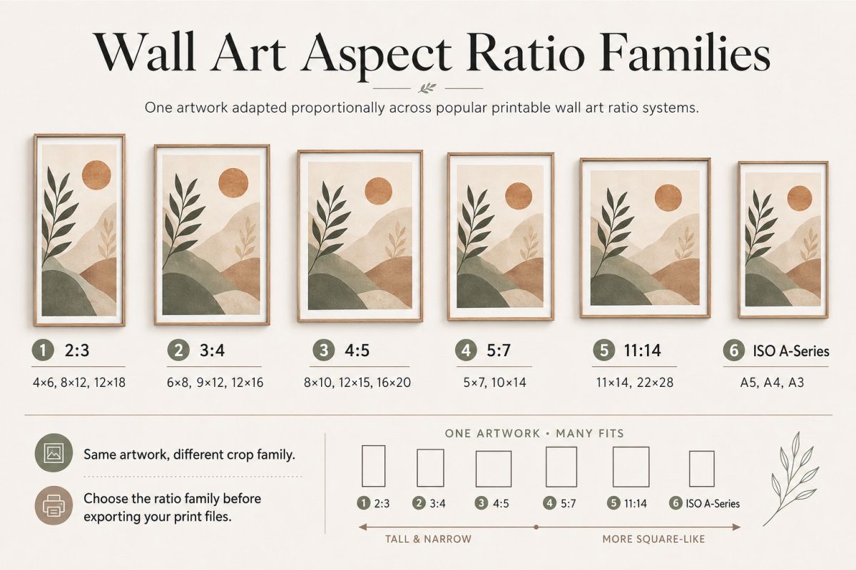 Canva Design Size Guide For Printables Wall Art Cards And Labels Preview4  Wall Art Aspect Ratio Families