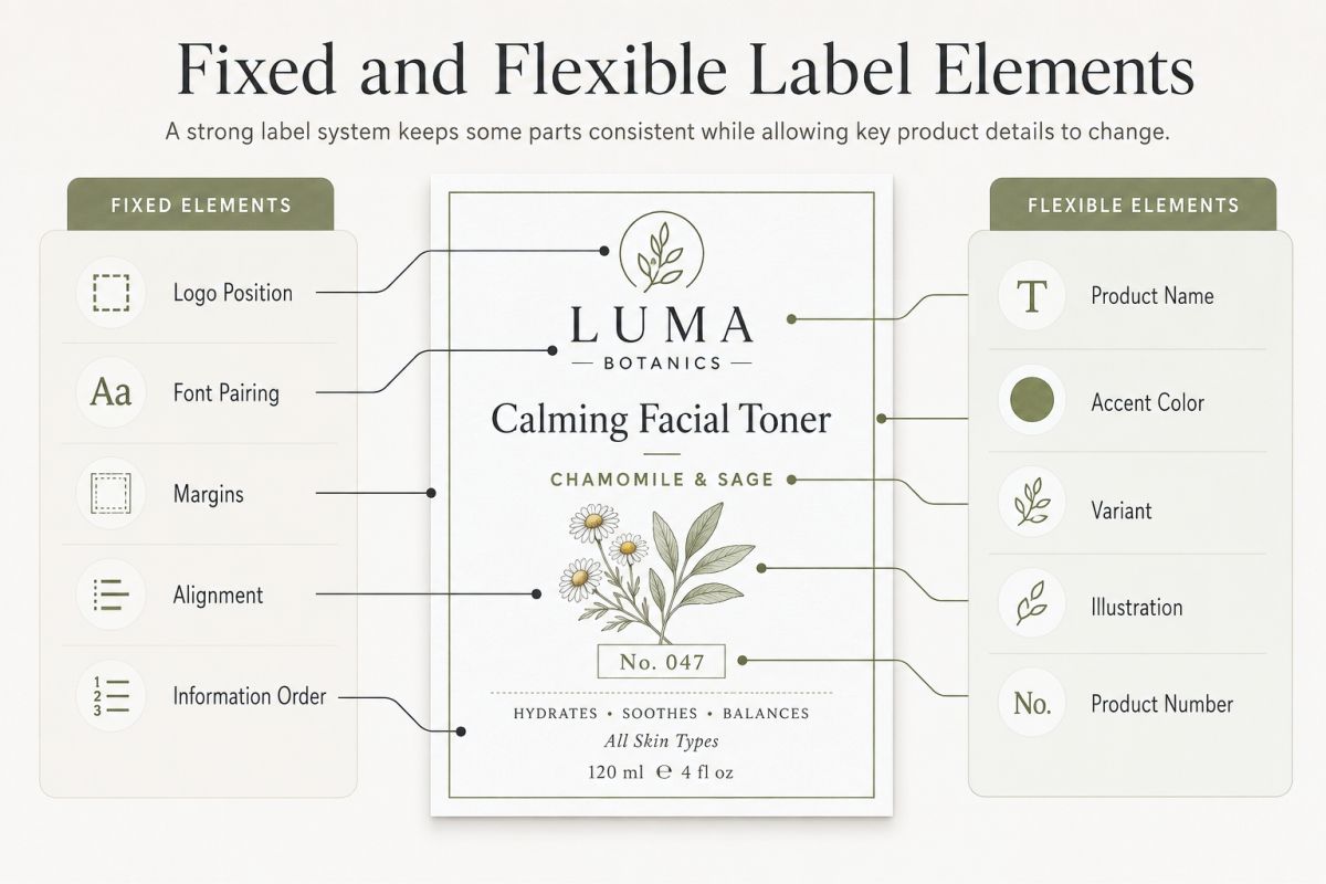 Canva Product Label Design Tips For Small Business Packaging Fixed And Flexible Label Elements 1
