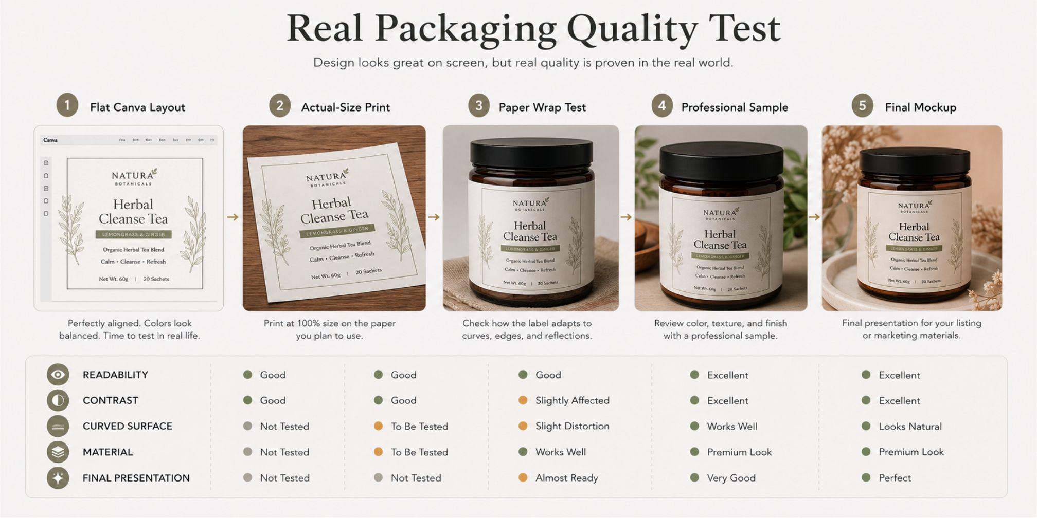 Canva Product Label Design Tips For Small Business Packaging Real Packaging Quality Test
