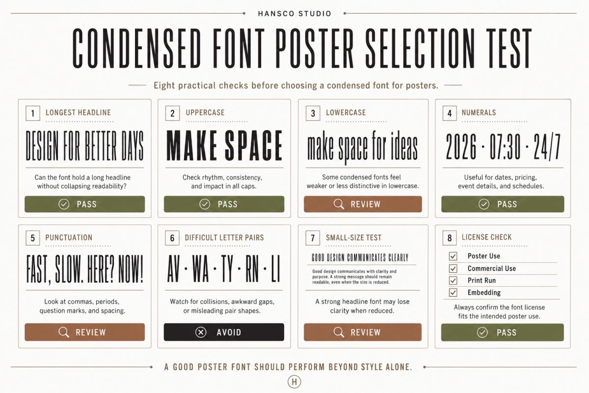 Condensed Fonts For Posters How To Create Strong Vertical Impact Condensed Font Selection Guide