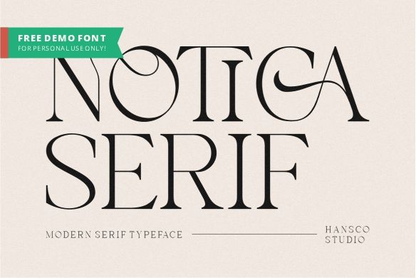 Notica Serif Demo