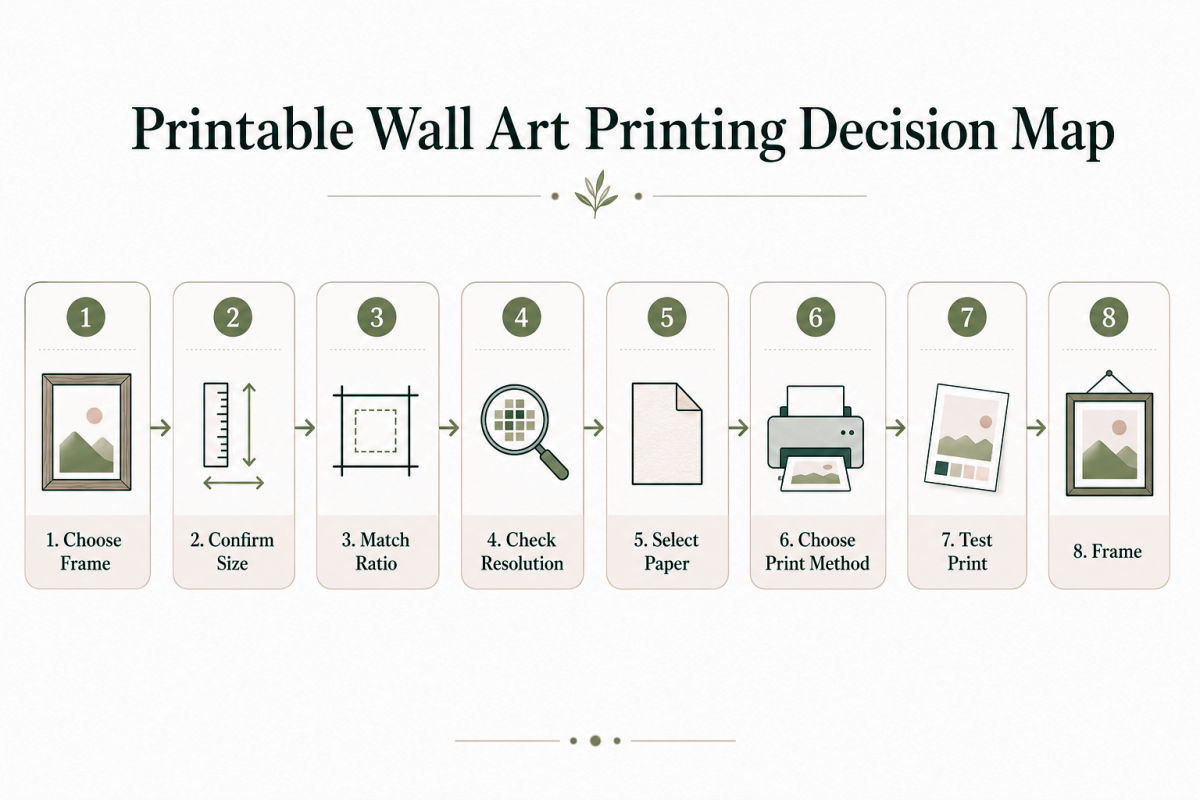 How To Print Printable Wall Art At Home Or Through A Print Shop Printable Wall Art Decision Guide