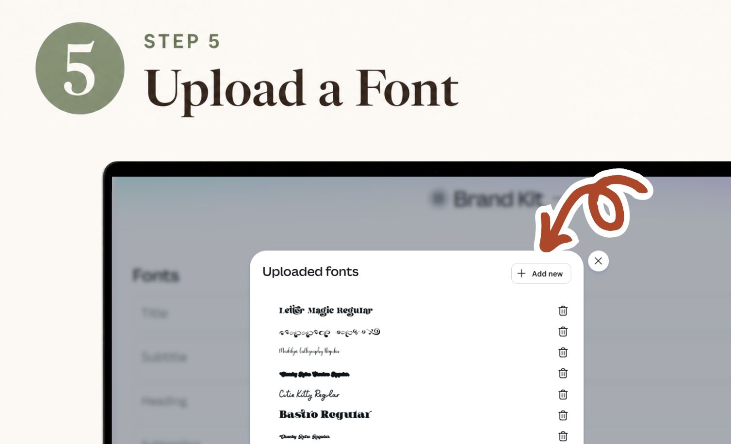 How To Upload Fonts To Canva 1e