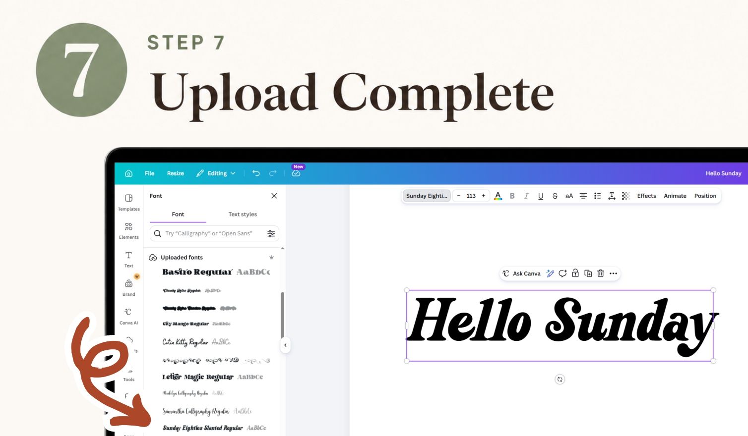 How To Upload Fonts To Canva 1g