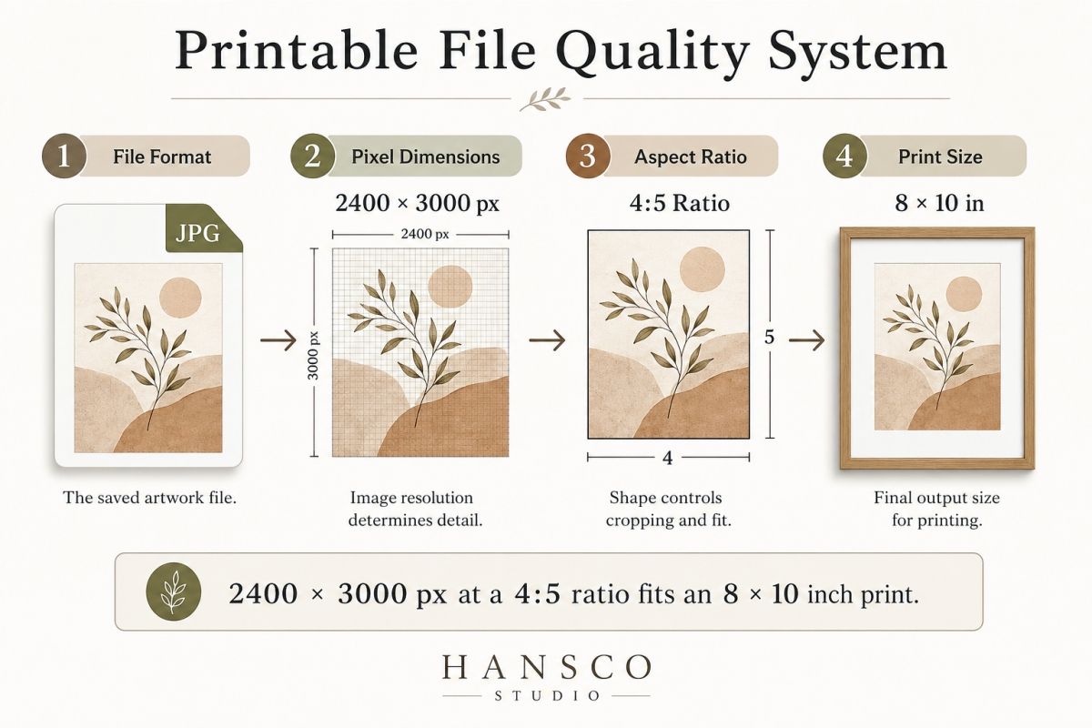 Printable Art File Formats Pdf Jpg Png And What Buyers Need Printable File Quality Guide