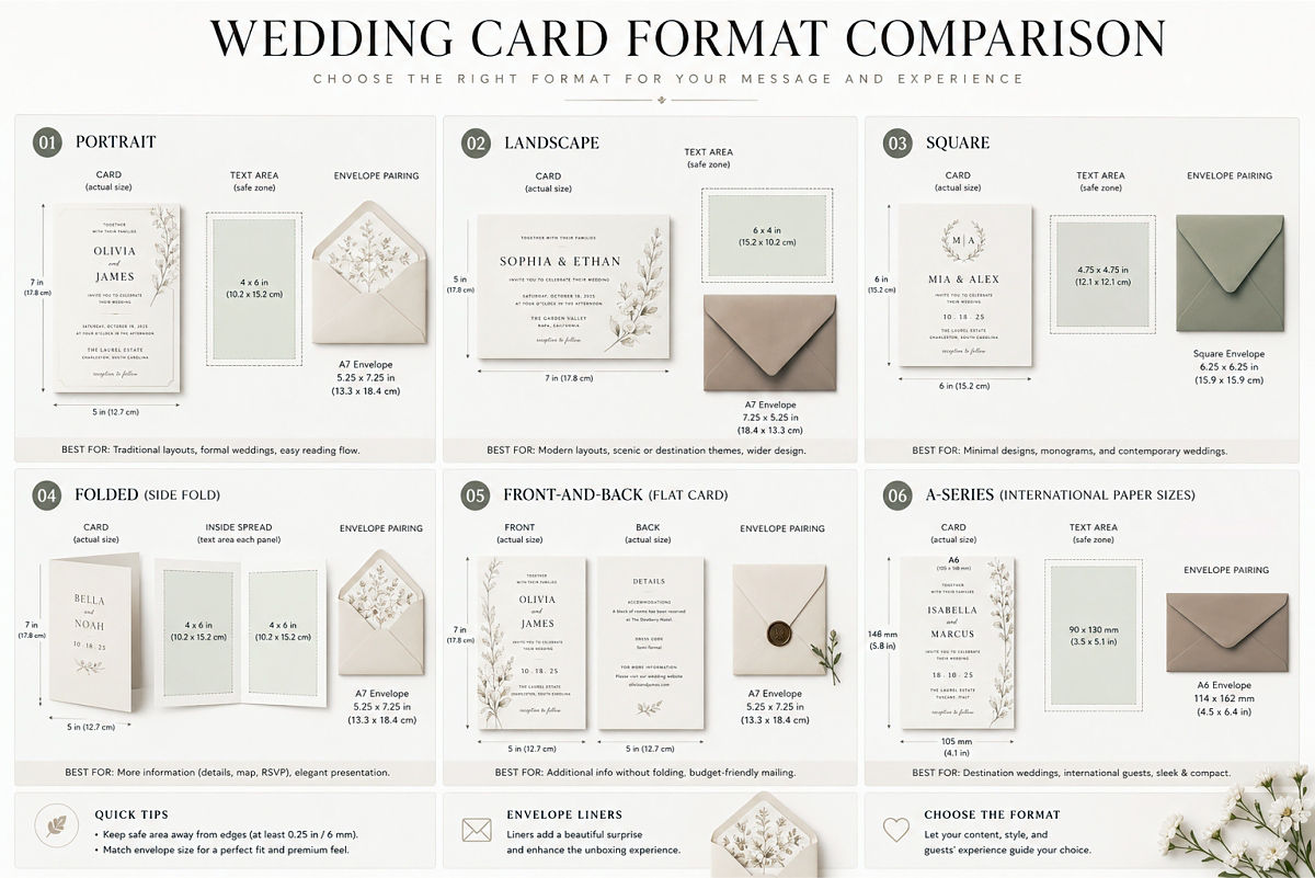 Wedding Card Template Ideas For Beautiful Printable Invitations Preview5 Wedding Card Format Comparison