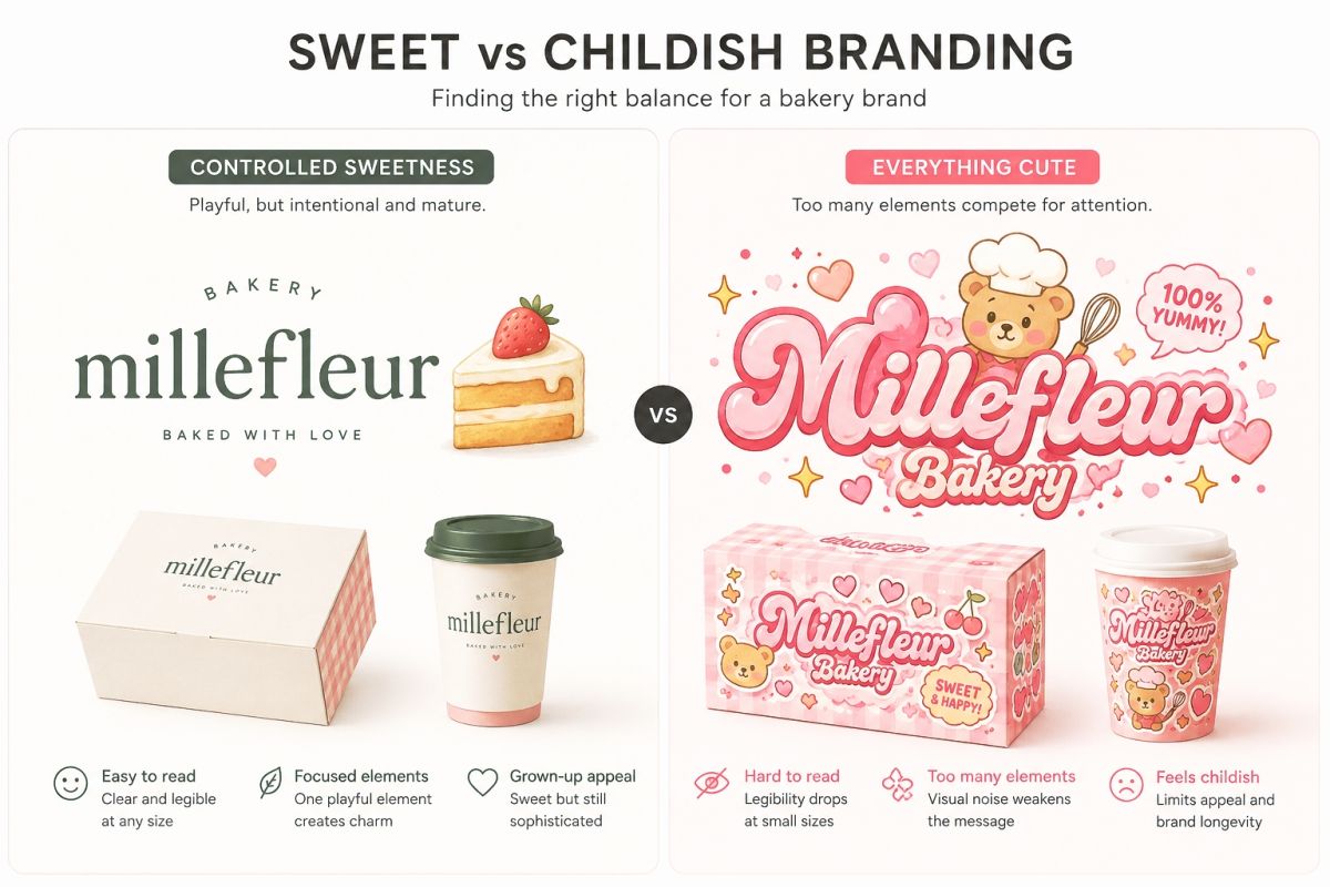 Sweet vs Childish Branding