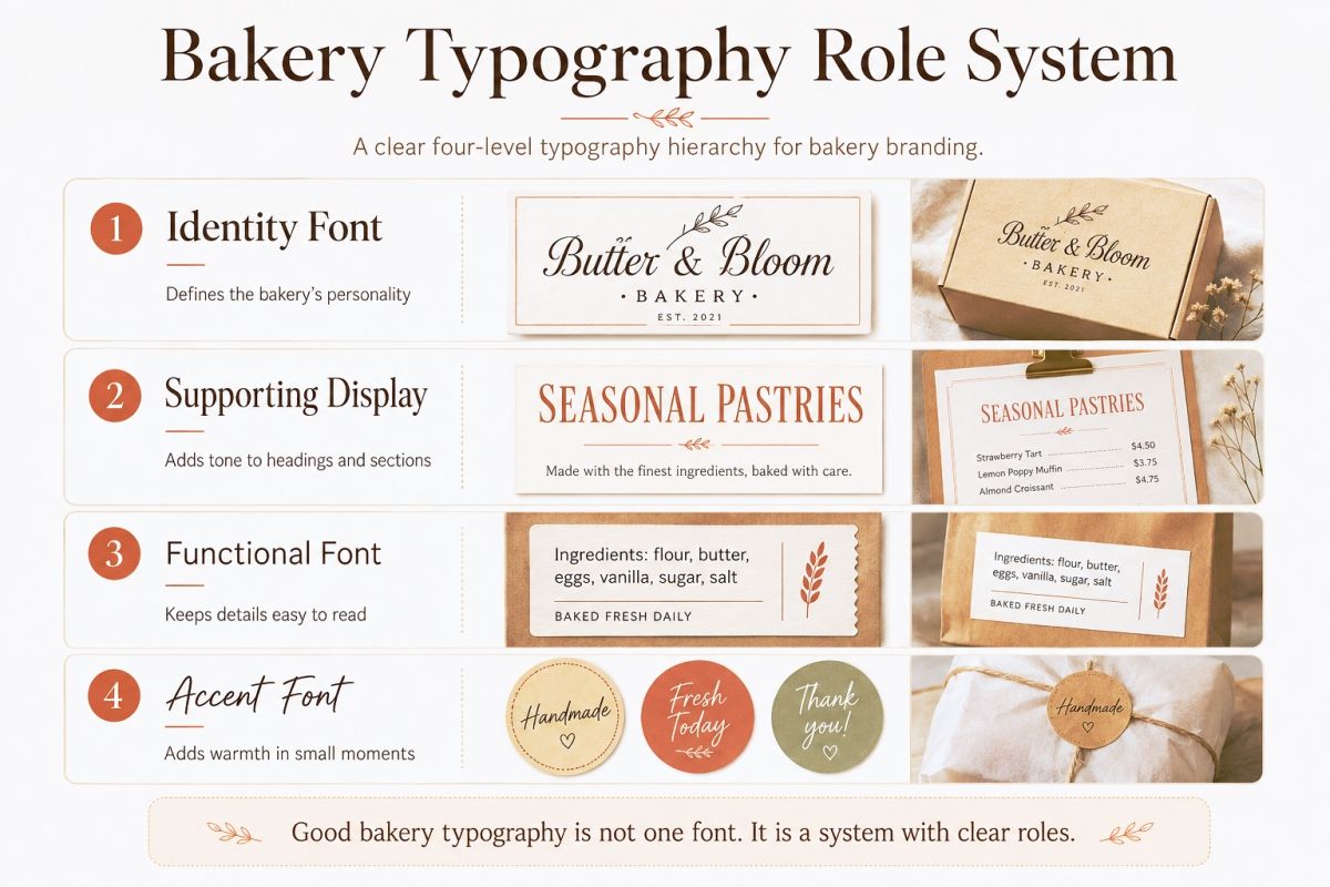 Bakery Typography Role System