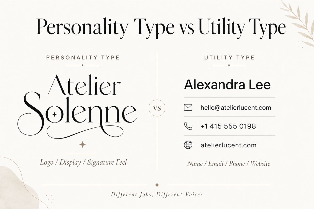 Business Card Typography Tips For Strong First Impressions 3