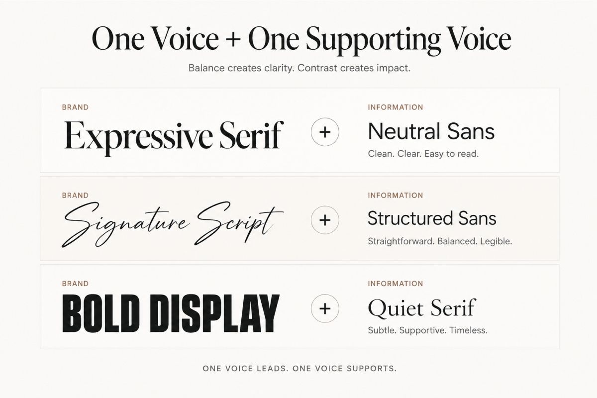 Business Card Typography Tips For Strong First Impressions 4