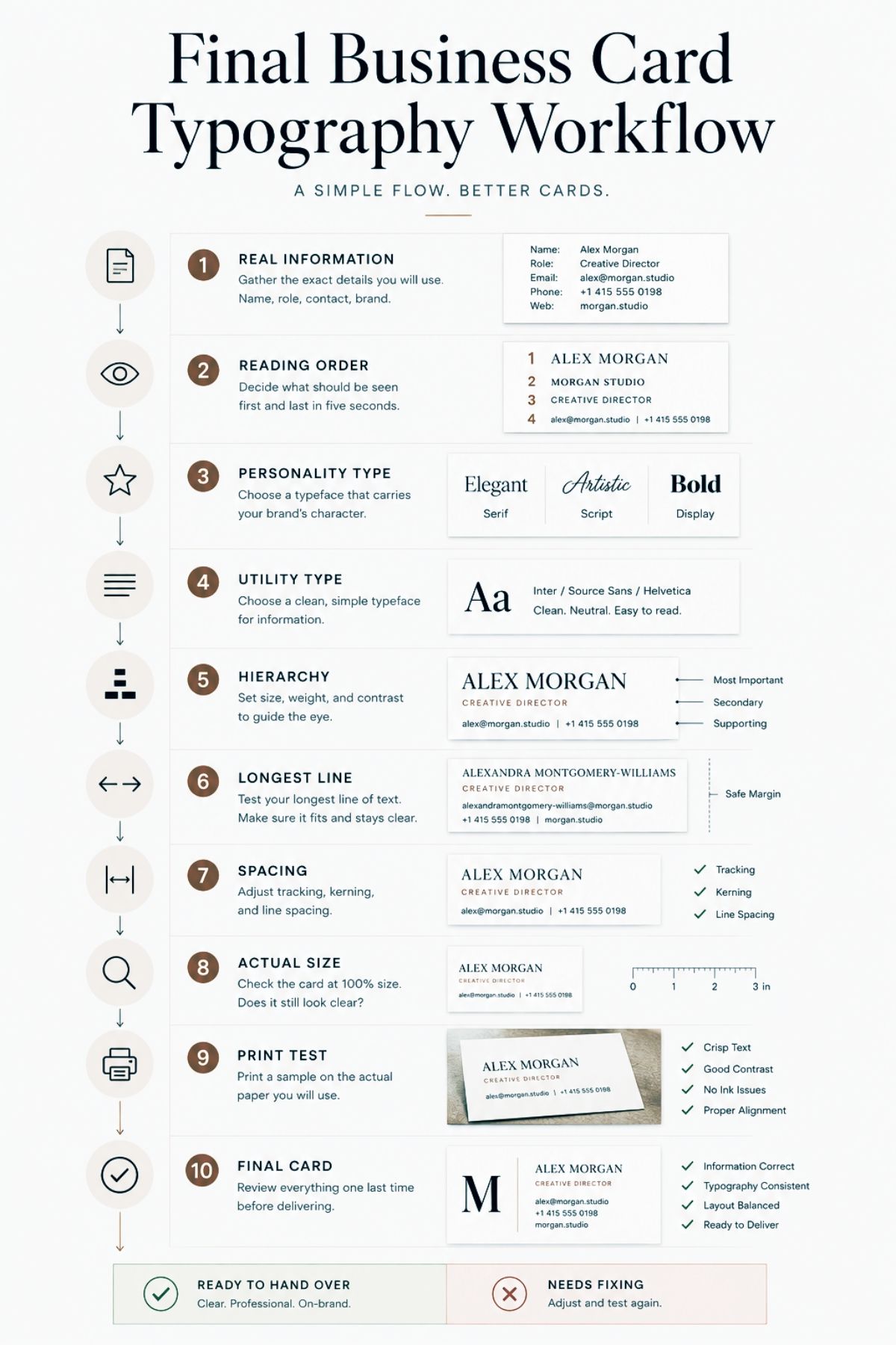 Business Card Typography Tips For Strong First Impressions 9