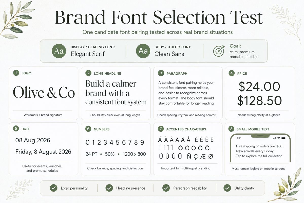 Canva Brand Kit Fonts How To Keep Your Visual Identity Consistent Preview3 Brand Font Selection Test