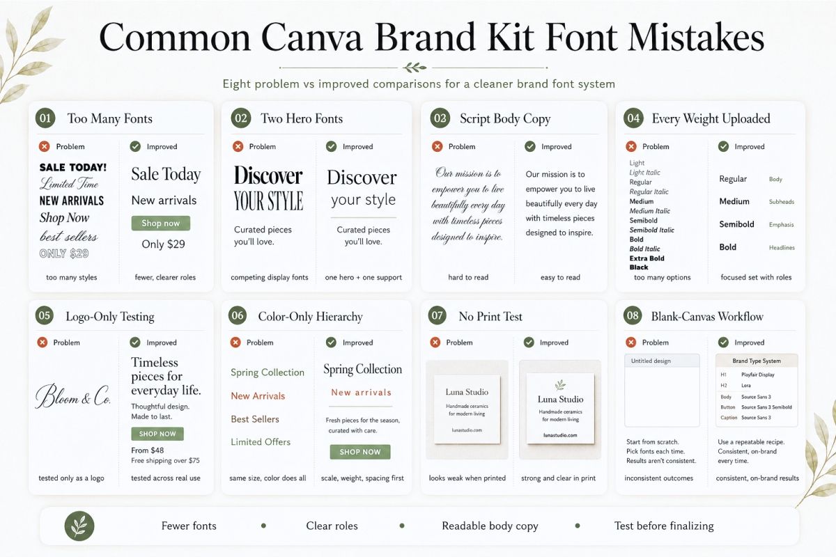 Canva Brand Kit Fonts How To Keep Your Visual Identity Consistent Preview6 Common Canva Brand Kit Font Mistakes