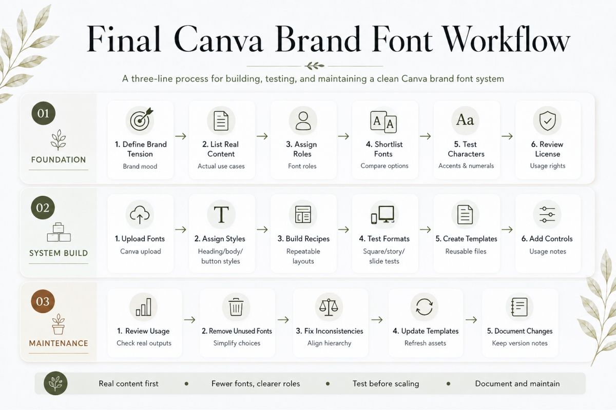 Canva Brand Kit Fonts How To Keep Your Visual Identity Consistent Preview7 Final Canva Brand Font Workflow