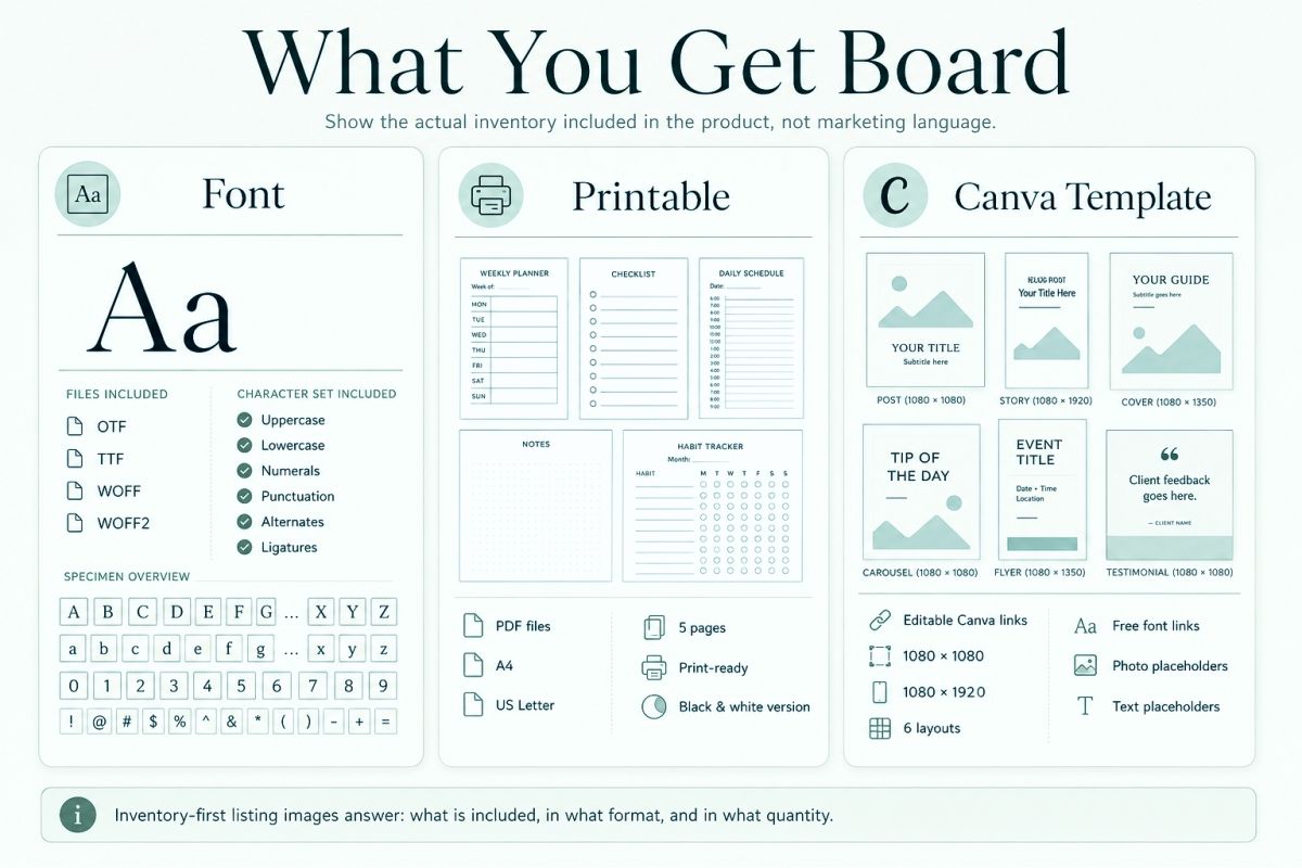 Canva Etsy Listing Image Tips For Digital Products And Fonts 5