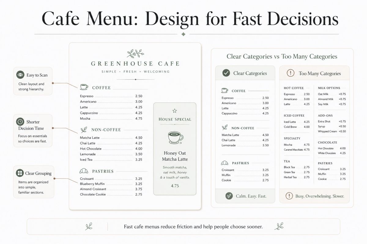 Canva Menu Template Ideas For Cafes Weddings And Small Restaurants 3
