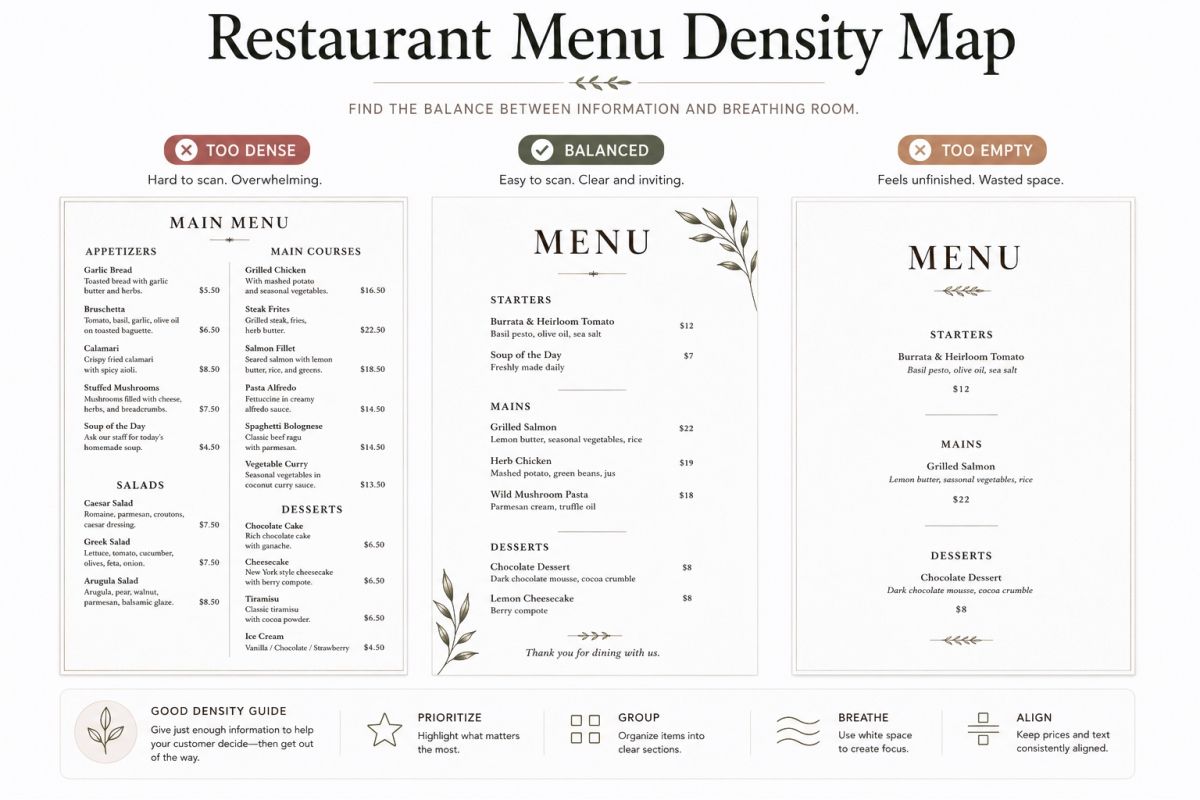 Canva Menu Template Ideas For Cafes Weddings And Small Restaurants 5