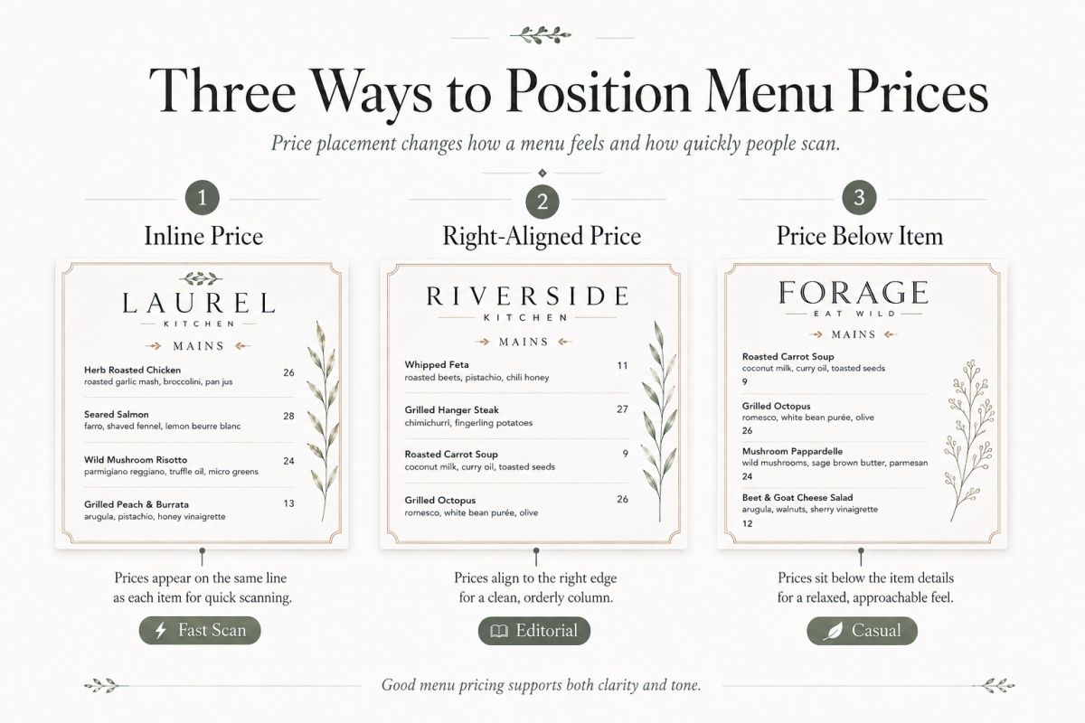 Canva Menu Template Ideas For Cafes Weddings And Small Restaurants 7
