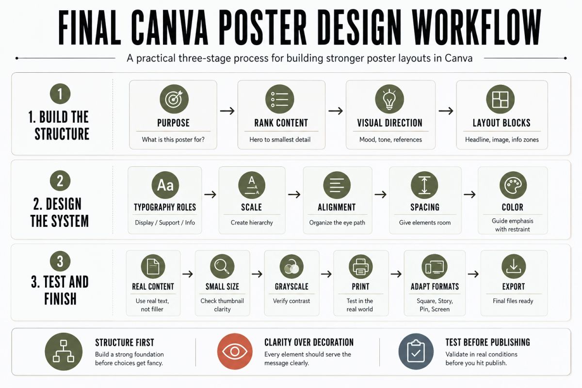 Final Canva Poster Design Workflow