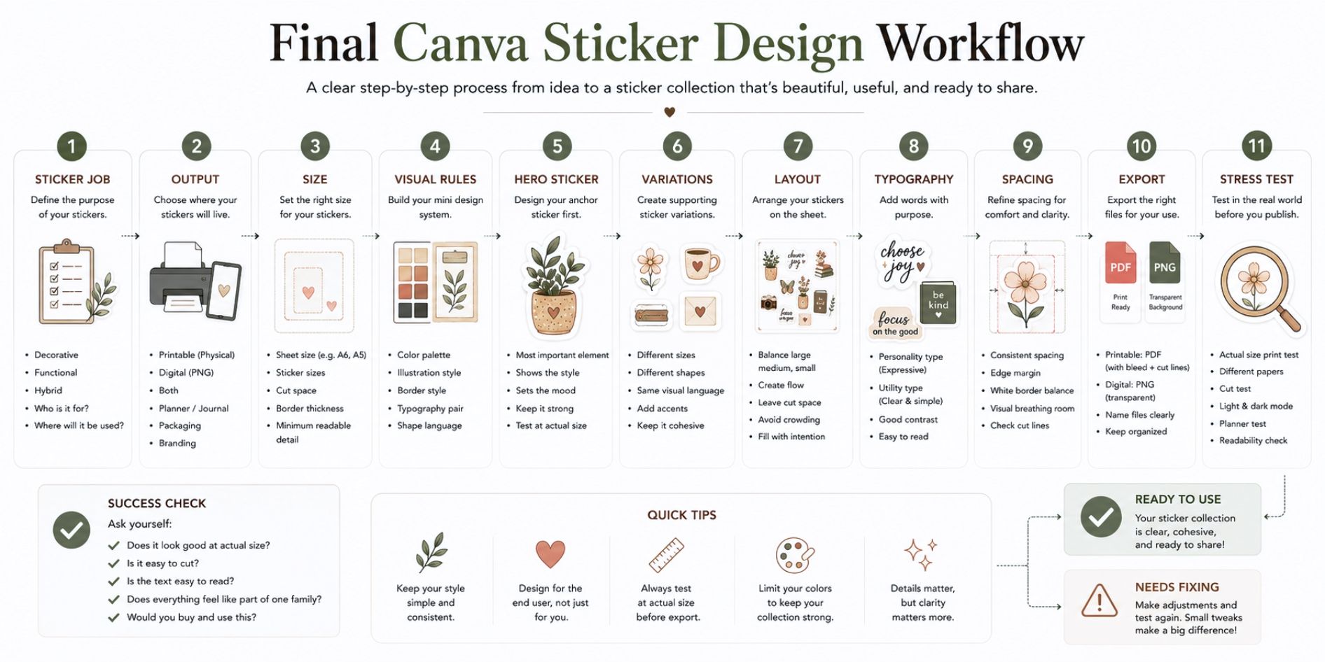 Canva Sticker Design Tutorial For Printable And Digital Sticker Sheets 9