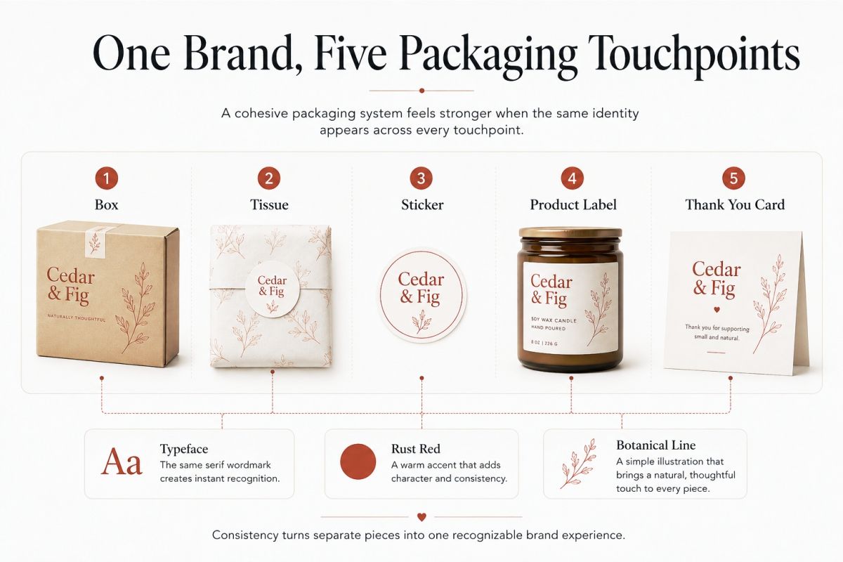 Think of the Card as Part of the Packaging System