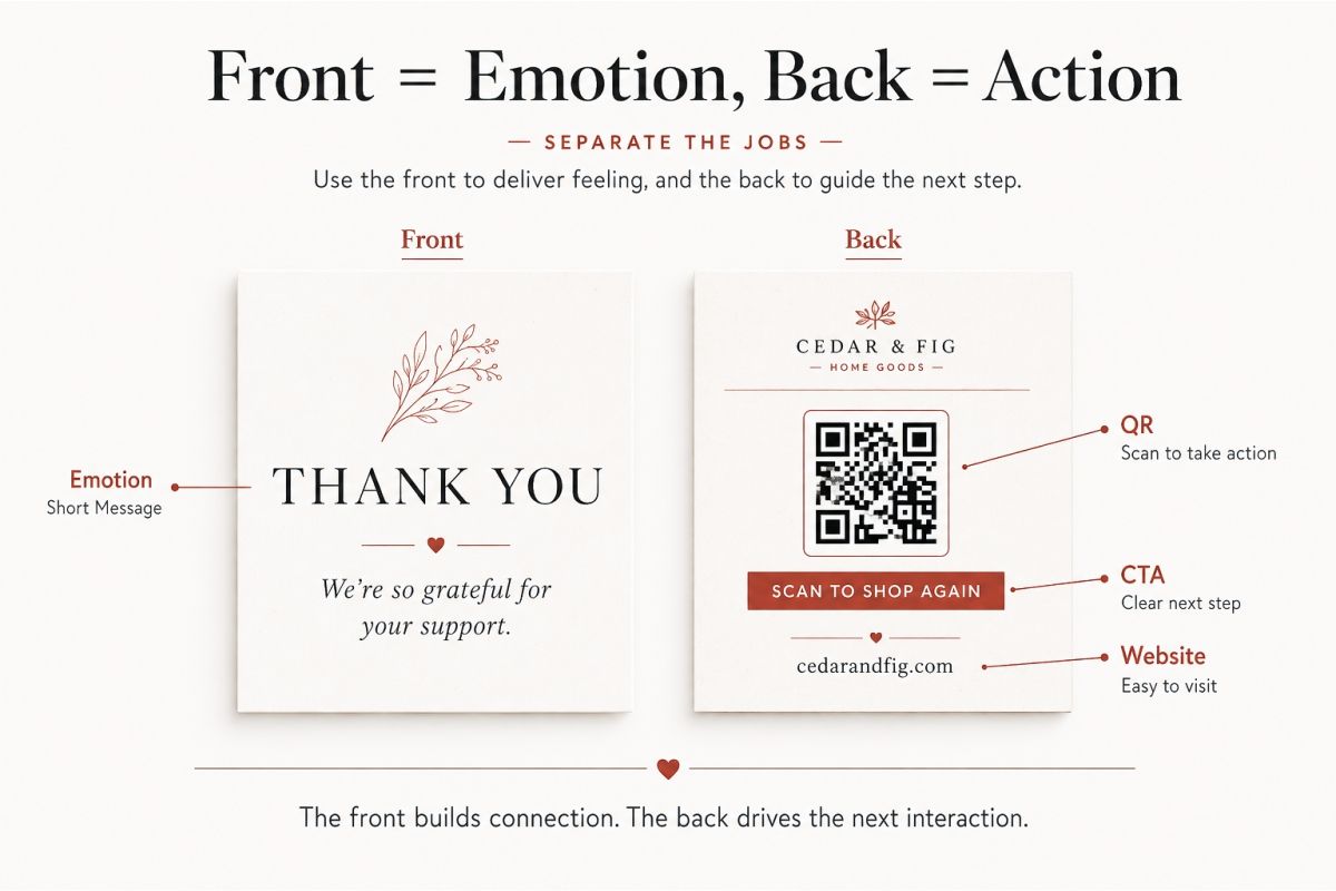 Give the Front and Back Different Jobs