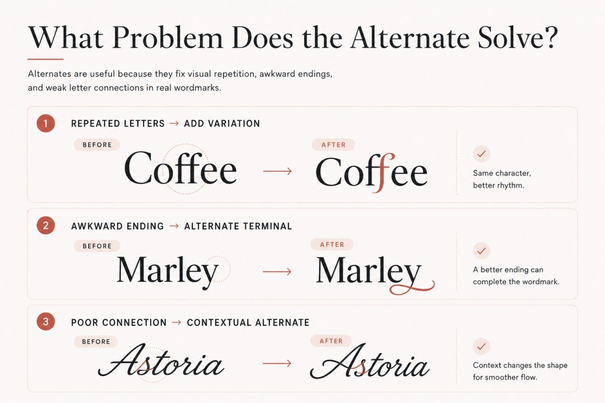 Fonts With Alternates And Ligatures How To Use Extra Characters In Design 3