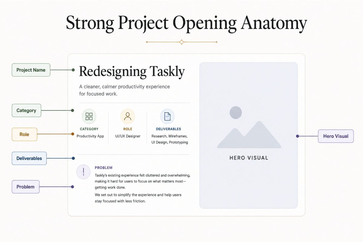 Strong Project Opening Anatomy