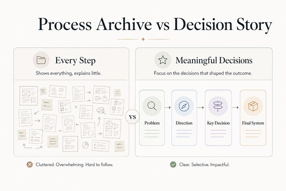 Process Archive vs Decision Story