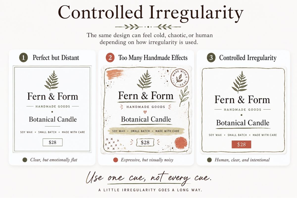 Handmade Brand Identity Ideas That Feel Warm And Professional Preview6  Controlled Irregularity