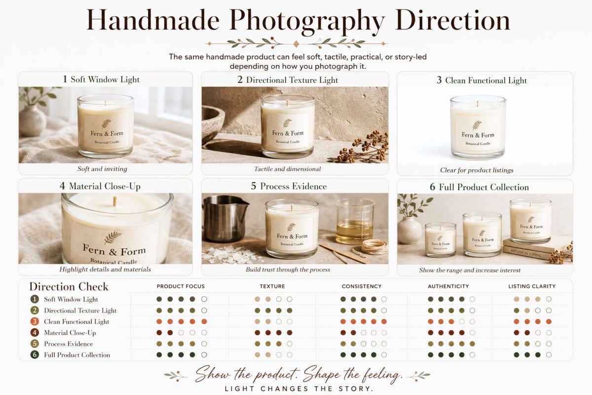 Handmade Brand Identity Ideas That Feel Warm And Professional Preview7  Handmade Photography Direction