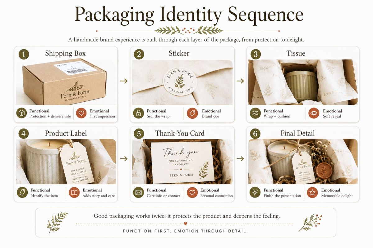 Handmade Brand Identity Ideas That Feel Warm And Professional Preview8  Packaging Identity Sequence