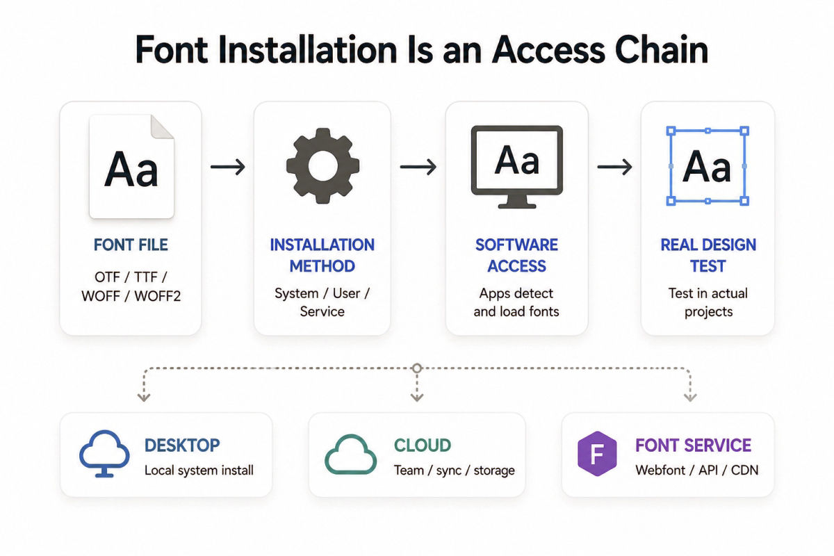 How To Install Fonts On Windows Mac Canva And Creative Apps 1