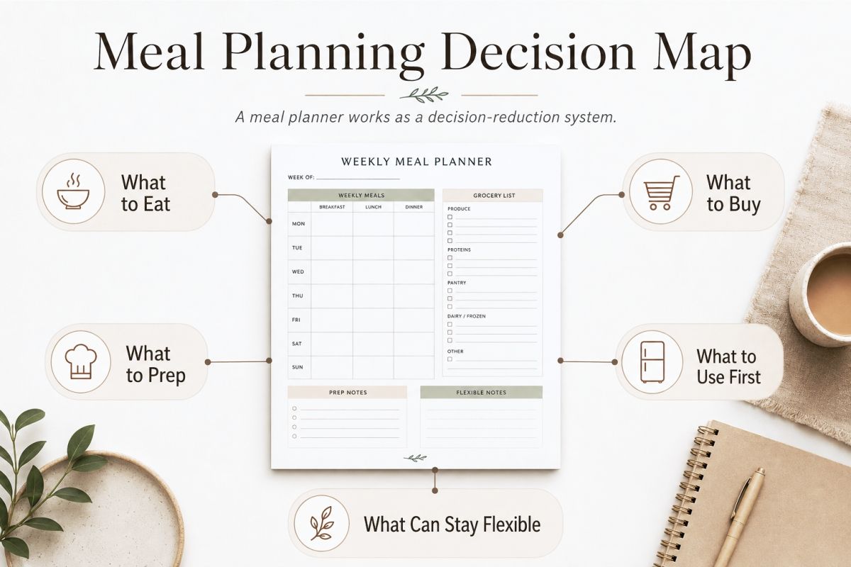 Meal Planning Decision Map.