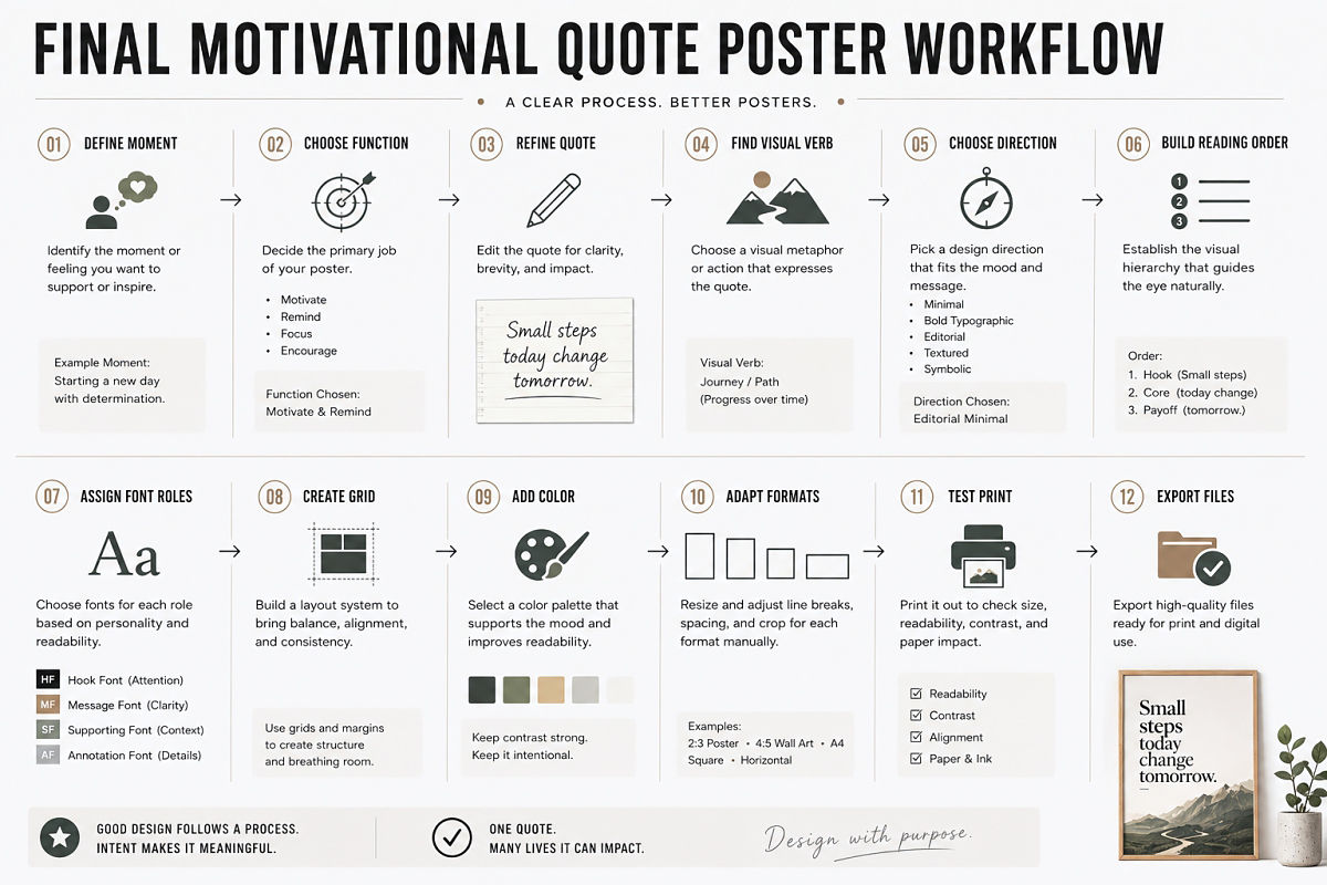 Motivational Quote Poster Design Ideas That Feel Modern Not Generic Preview7 Final Motivational Quote Poster Workflow