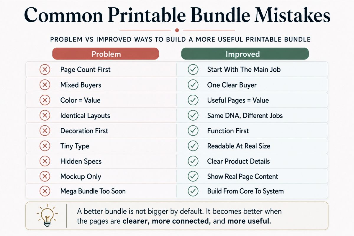 Printable Bundle Ideas That Feel Useful Cohesive And Easy To Sell 11